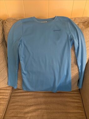 Magellan Outdoors Kids Long Sleeve Tee in Sky Blue